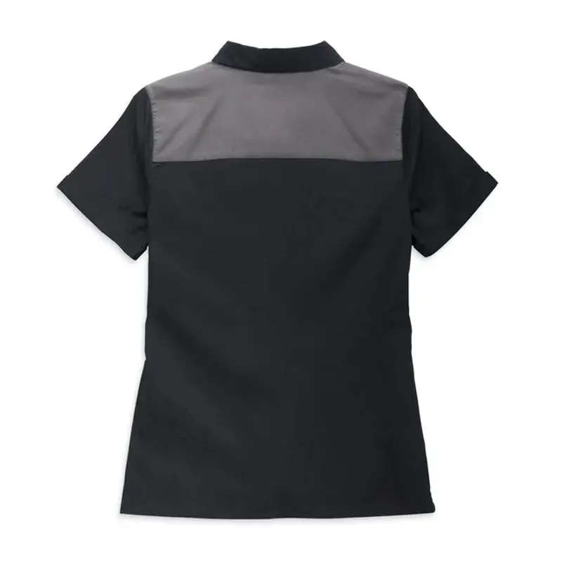 Women's Modern Mechanic colourblock Shirt - L