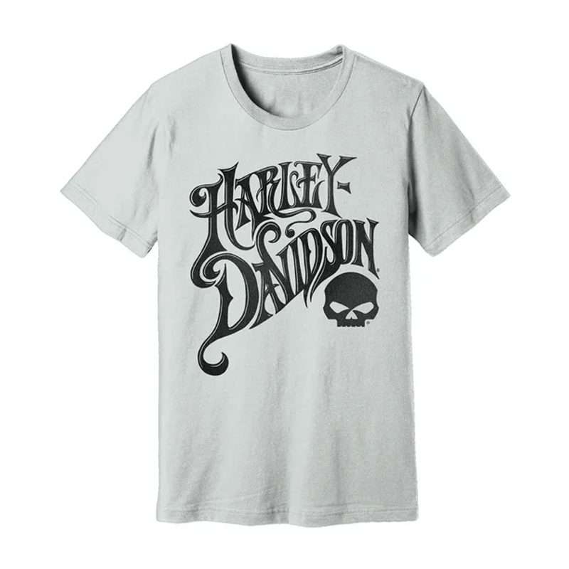 Men's Skull Tee White - 2XL