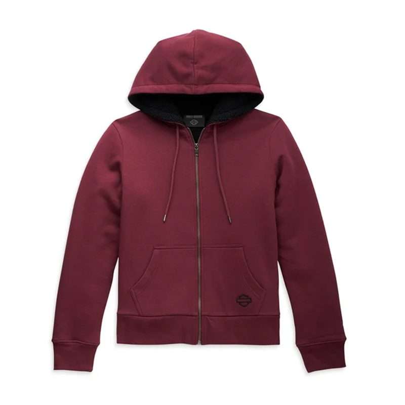 Women's Road Home Sherpa Lined Zip Front Fleece - Tawny Port - 2XL