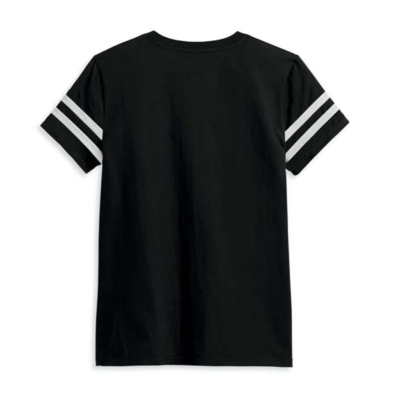 Women's Forever Sleeve Striped Tee - L