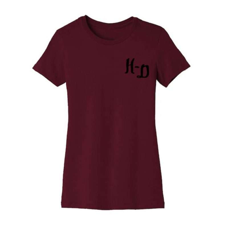 Women's Forever Roses Back Print Tee - XL