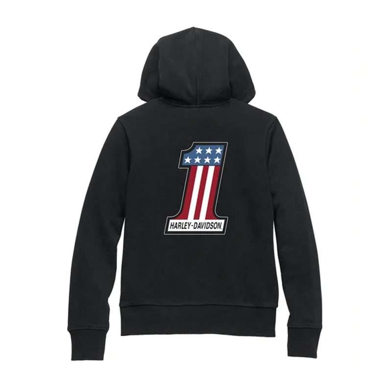 Women's Special #1 Race Zip Front Hoodie - S