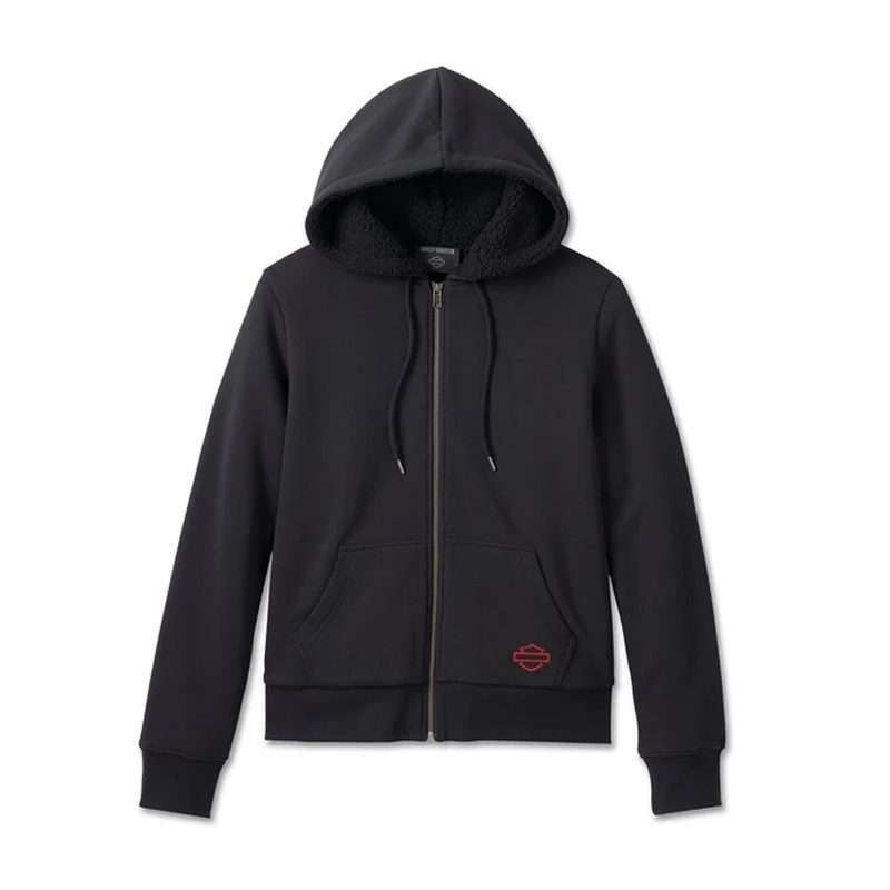 Women's Road Home Sherpa Lined Zip Front Fleece - S