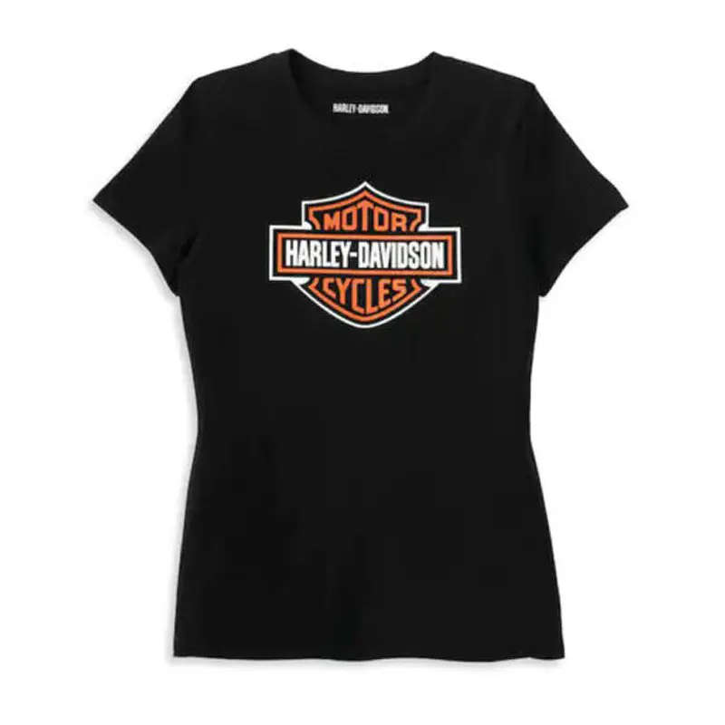 Women´s T-Shirt Bar &amp; Shield black - 3XL