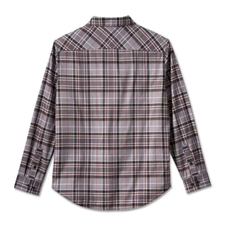 Mens 120th Anniversary Plaid Shirt  Grey Plaid - M