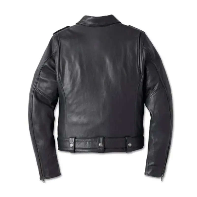 Women's 120th Anniversary Cycle Queen Leather Biker Jacket - XL