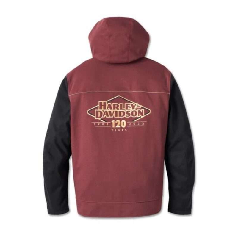 Men's 120th Anniversary Deflector Riding Fleece - Rum Raisin &amp; Black - 2XL