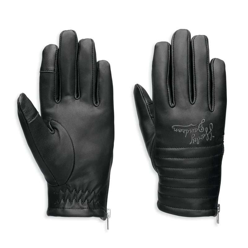 Women's Journey Leather Glove - Black - M