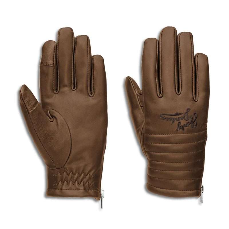 Women's Journey Leather Glove - Brown - L