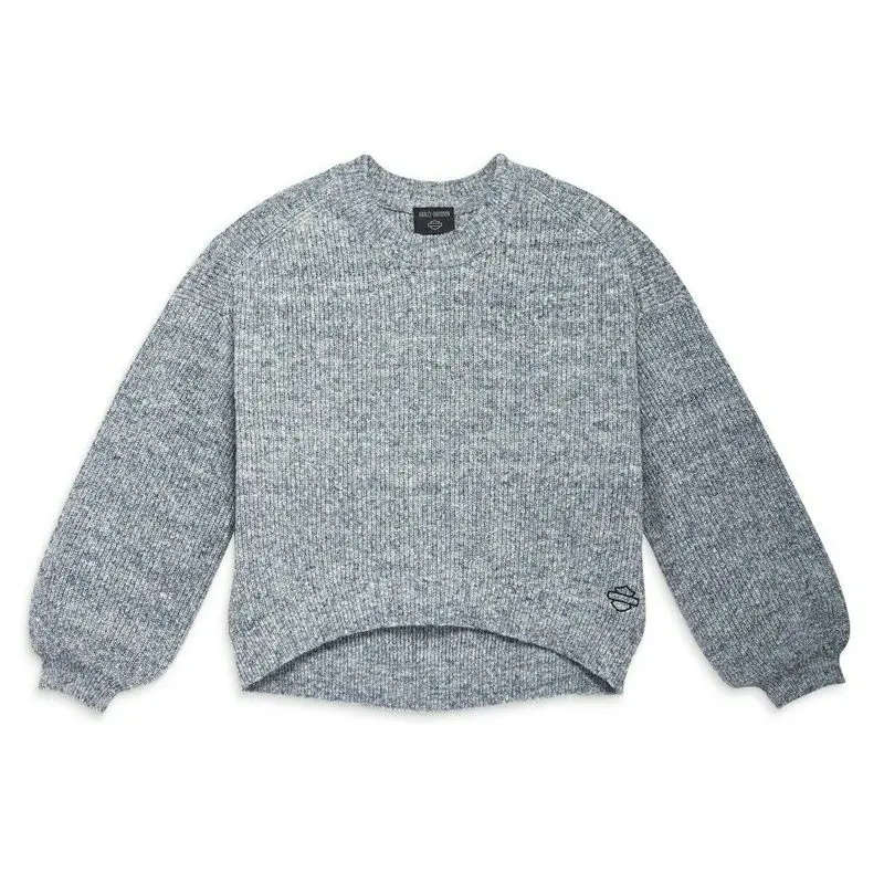 Women's Craftsmanship Sweater - Dusty Blue Marl - L