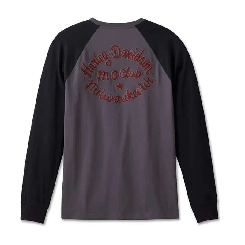 Men's Club Crew Henley - XL