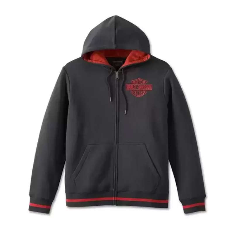 Men Zip Hoodie Bar&amp;Shield United - 2XL
