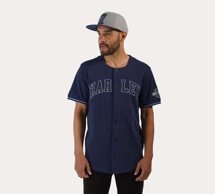 Men's Hometown Baseball Shirt - Peacoat - XL