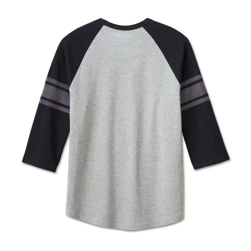 Men's #1 3/4 Raglan Tee - Colorblock - L