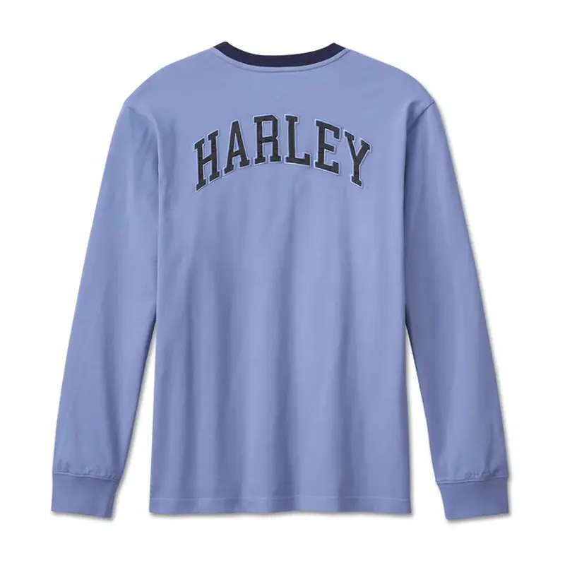 Men's Hometown Henley - Colony Blue - L