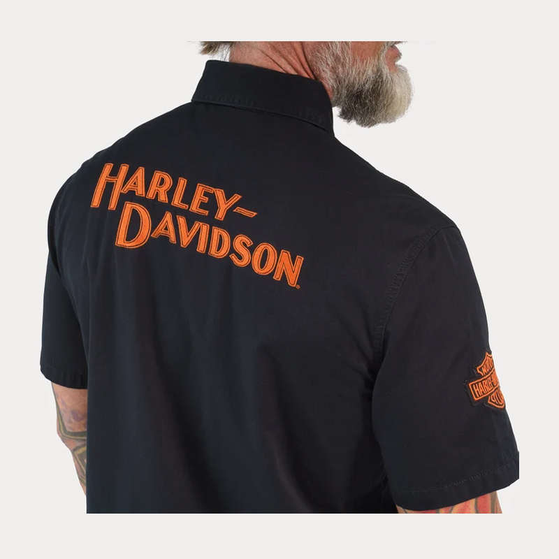 Men's Whiplash Shirt - Black Beauty - L