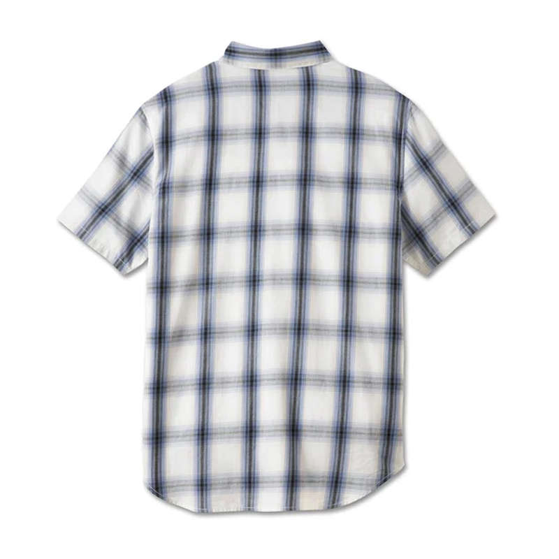 Men's Forever Harley Shirt - Blue Plaid - L