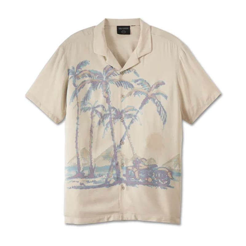 Men's Desert Aloha Shirt - L
