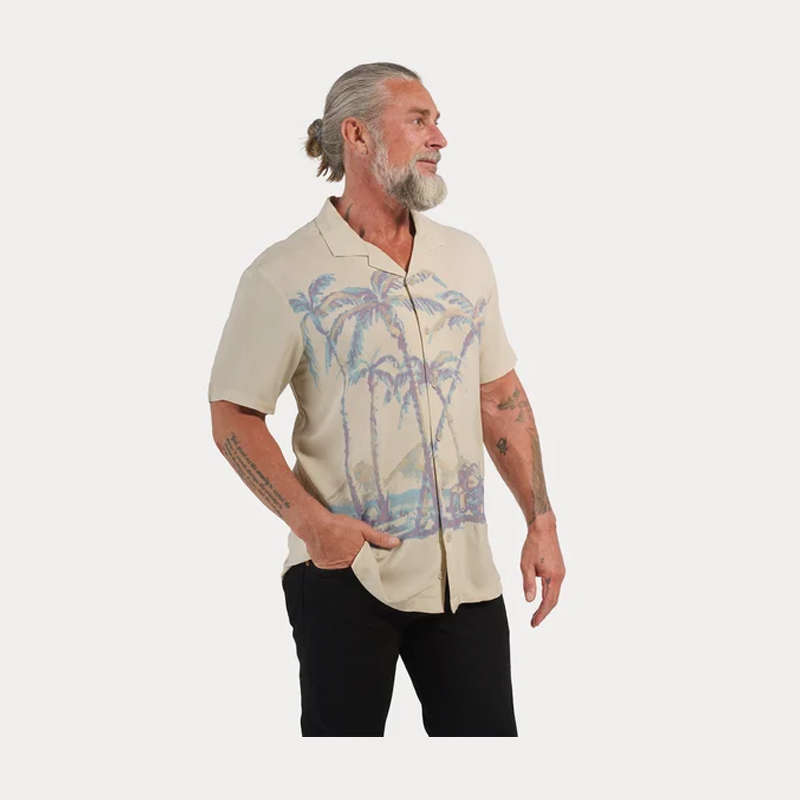 Men's Desert Aloha Shirt - L
