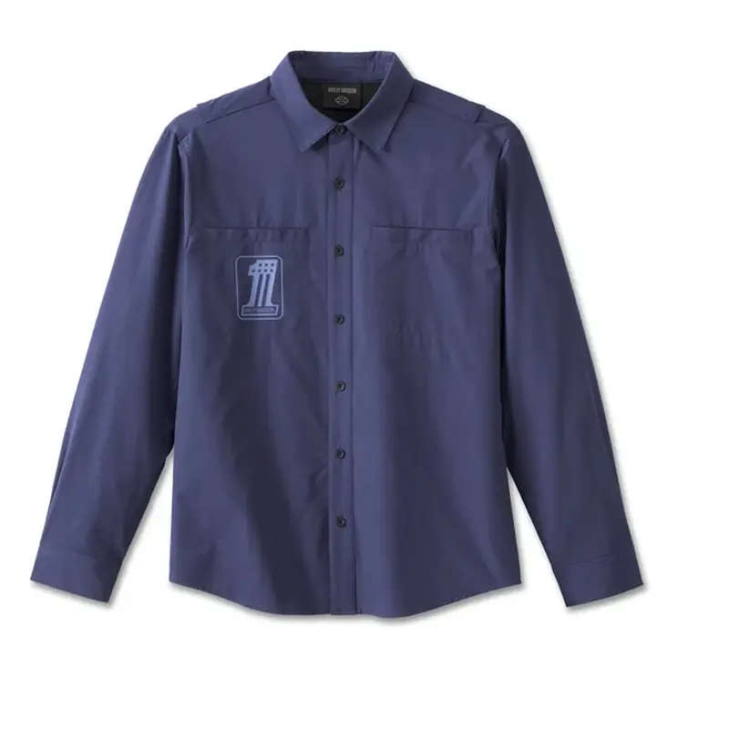 Men's #1 Performance Vented Shirt - Peacoat - L