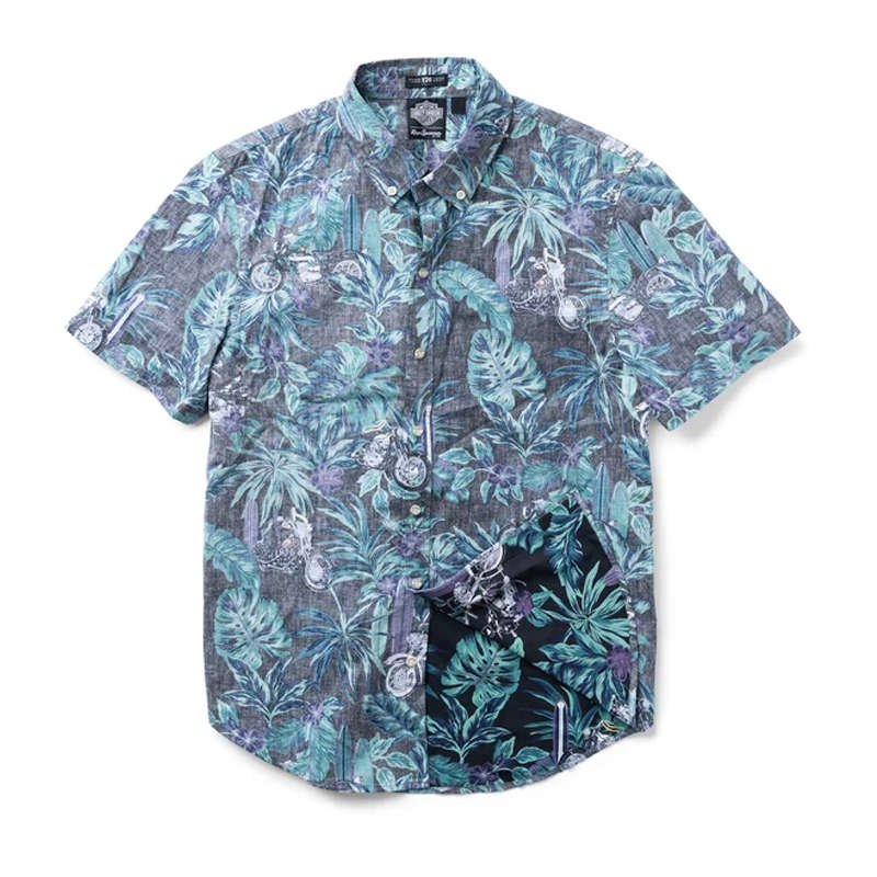 Harley-Davidson x Reyn Spooner Hawaiian Shirt - Black - XL