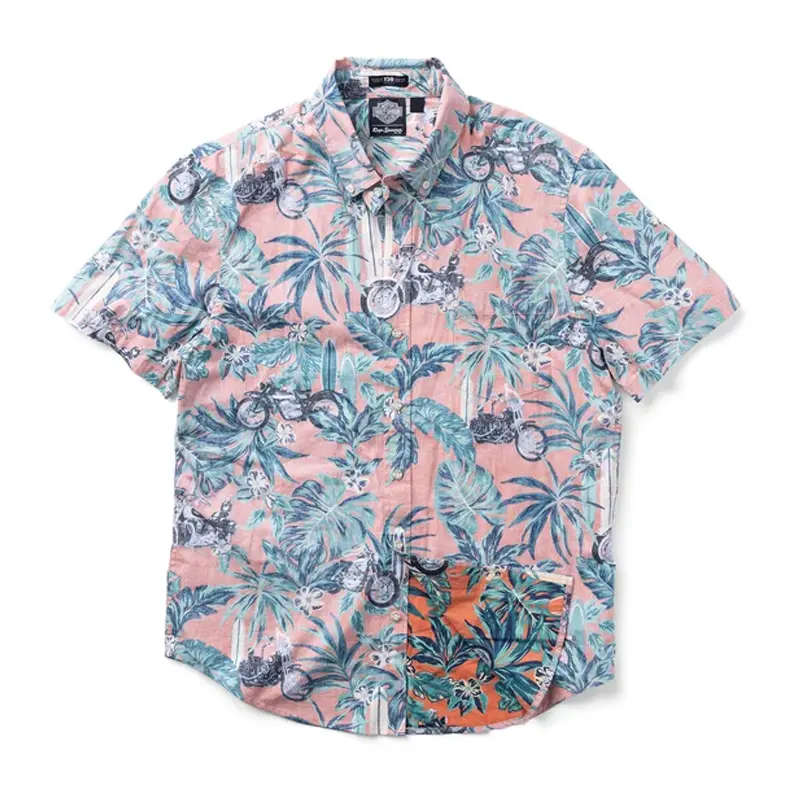 Harley-Davidson x Reyn Spooner Hawaiian Shirt - Orange - L