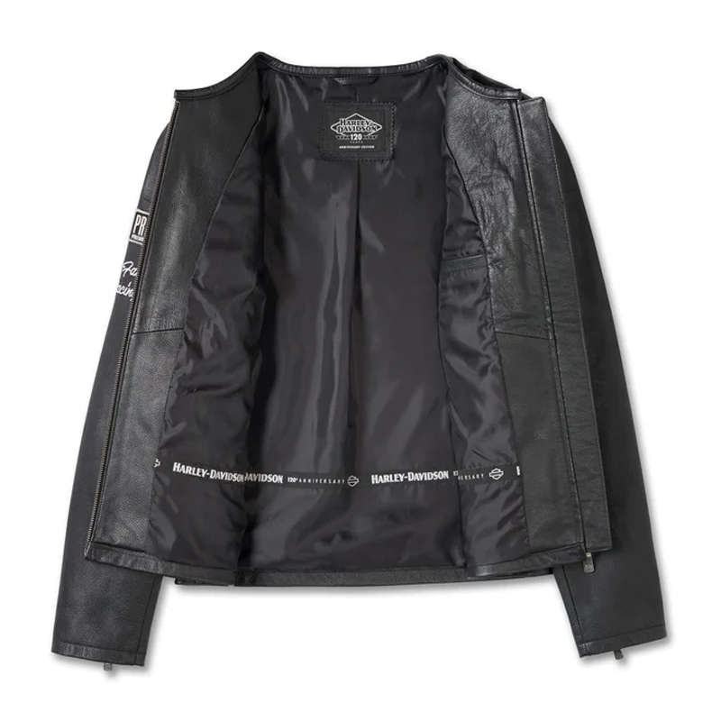 Women's 120th Anniversary Cafe Racer Leather Jacket - XL
