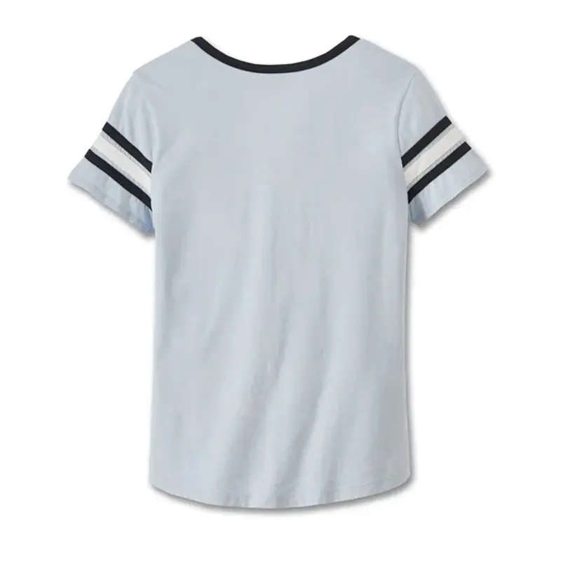 Women's American Notch Neck Tee - Skyway - L