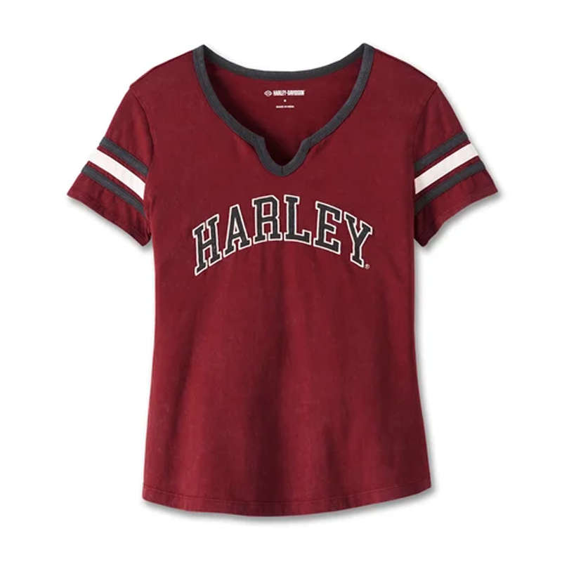 Women's American Notch Neck Tee - L