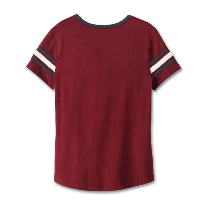 Women's American Notch Neck Tee - L