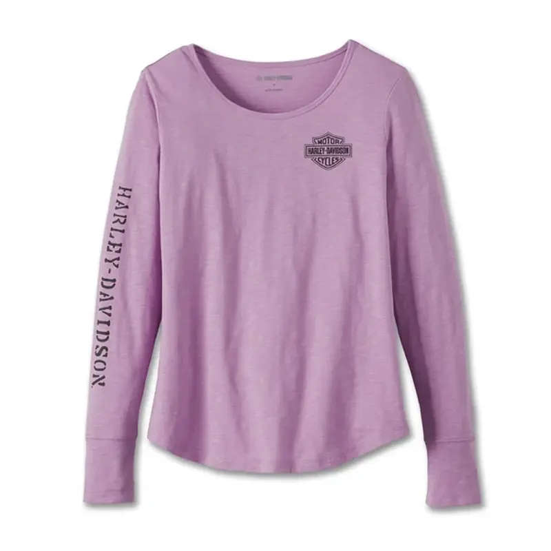 Women's Hero Long Sleeve Knit Top - Lavender Herb - S