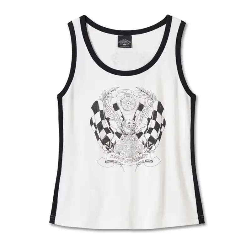 Women's 120th Anniversary Contrast Tank - L