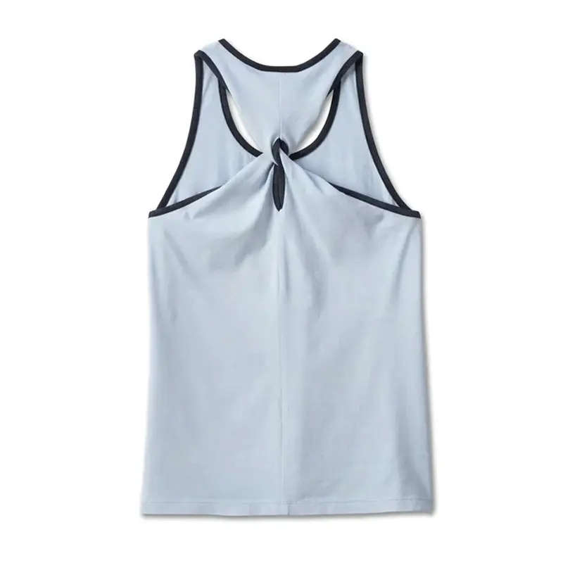 Women's National Anthem Twist Back Tank - Skyway - L