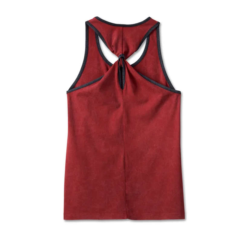 Women's National Anthem Twist Back Tank - Winery - 1W