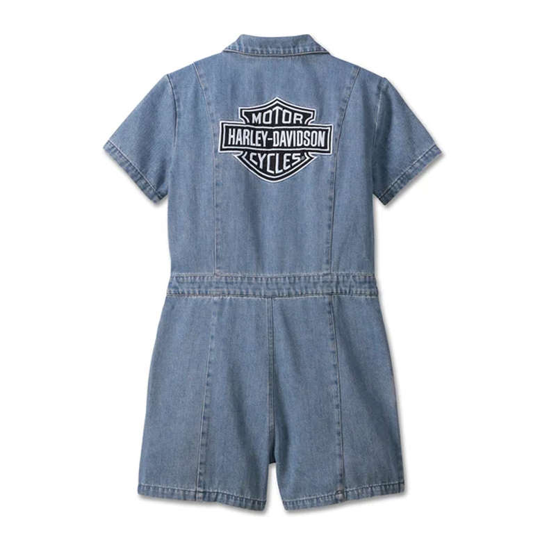 Women's Hero Denim Jumpsuit - XL