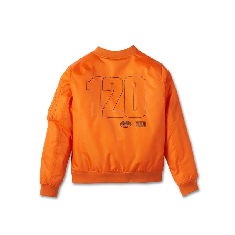 Women's 120th Anniversary Bomber Jacket - Orange - S