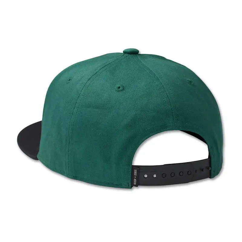 Bar &amp; Shield Snapback Cap Green