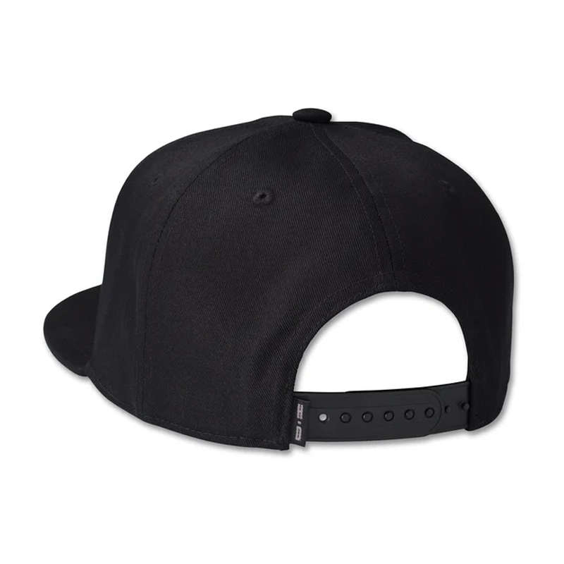 Bar &amp; Shield Snapback Cap Black