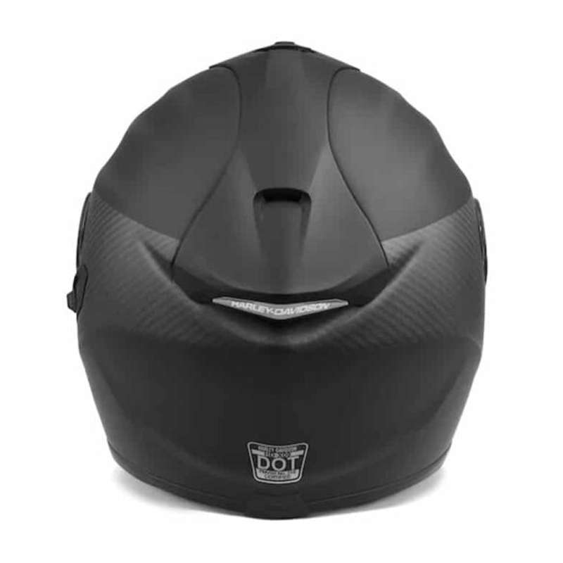 Men's H-D Brawler Carbon Fiber X09 Full Face with Sun Shield Helmet - L