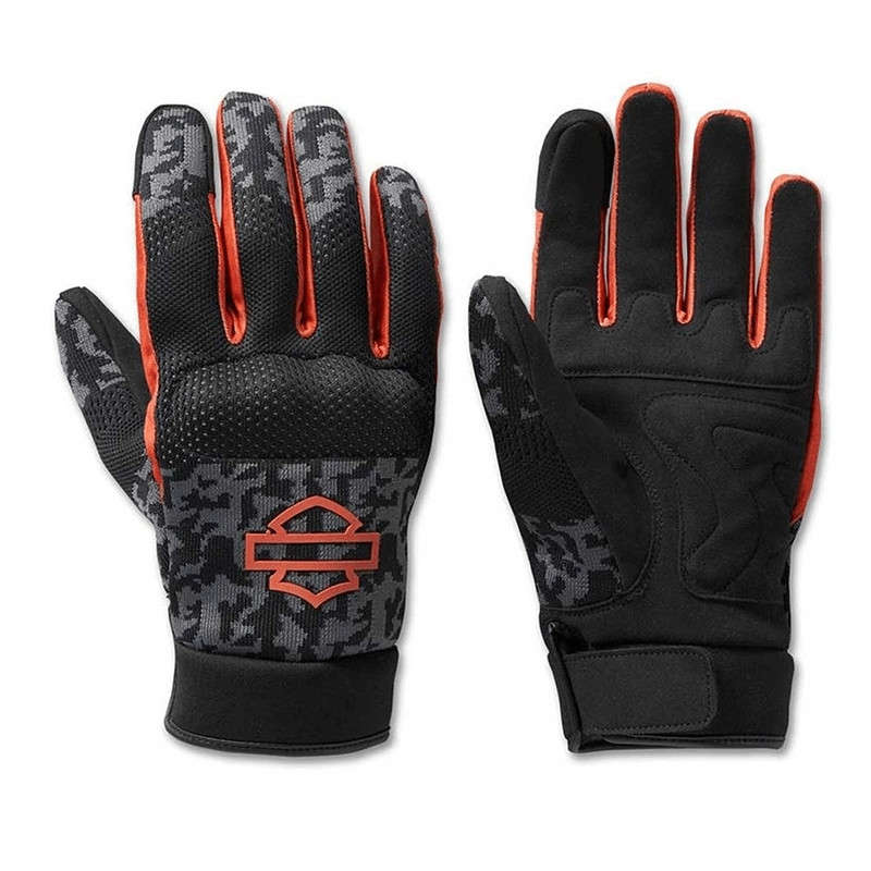 Men's Dyna Knit Mesh Gloves Camo Asphalt - XL