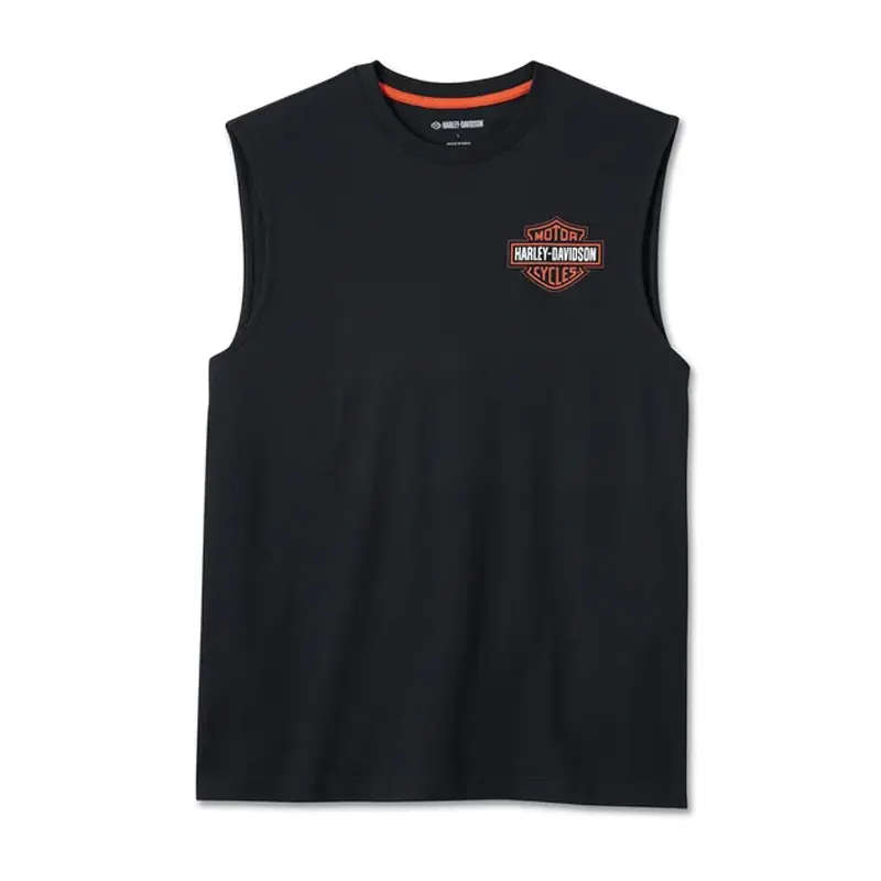 Men's Bar &amp; Shield Muscle Tee - 3XL