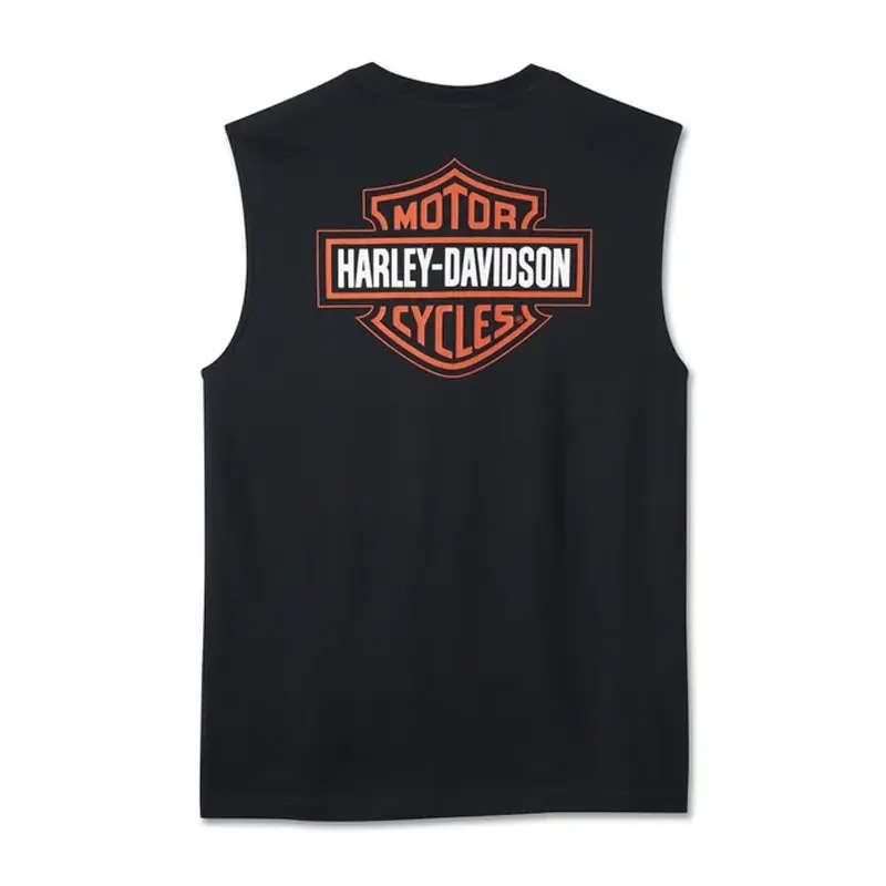 Men's Bar &amp; Shield Muscle Tee - 3XL