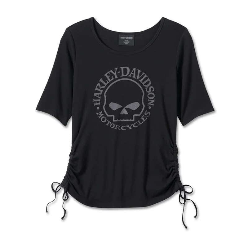 Women's Willie G Skull Tie Knit Top - 2XL