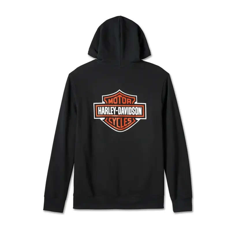 Men's Bar &amp; Shield Zip-Up Hoodie - 4XL