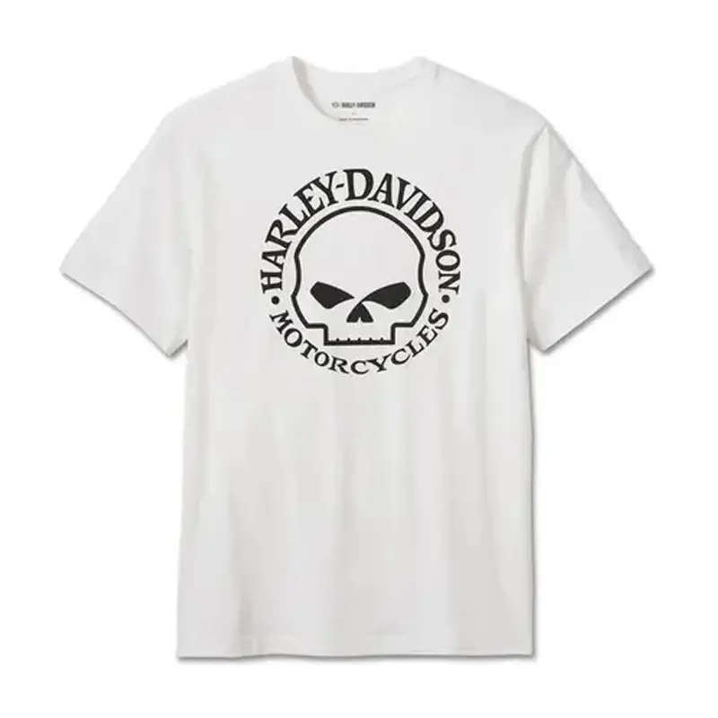Men's Willie G Skull Tee - White - 3XL