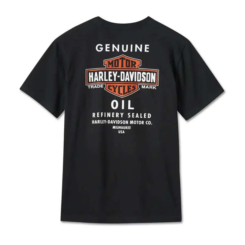 Men's Oil Can Tee - Black Beauty - 2XL
