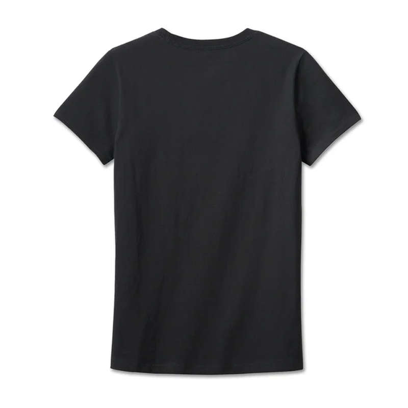 Women's Bar &amp; Shield Short Sleeve Tee - Black Beauty - L