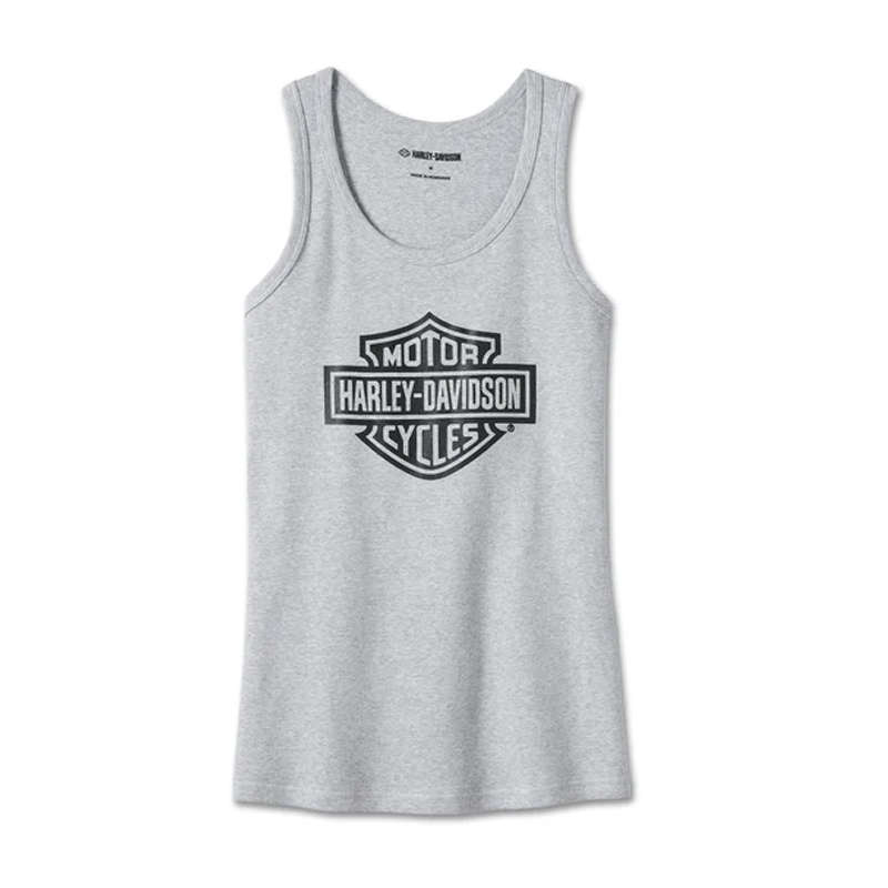 Women's Bar &amp; Shield Tank - Light Grey Heather - XL