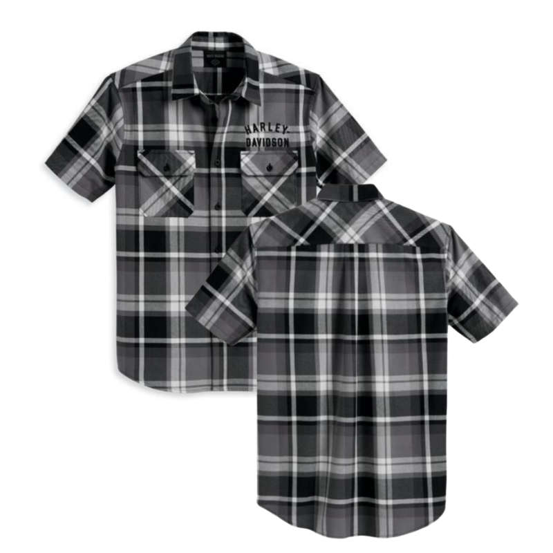 Mens Staple Plaid Shirt  Neutral Plaid - XL