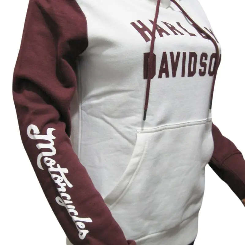 Womens Winding Roads Pullover Hoodie  Colorblocked - XL